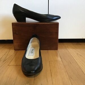 BALLY Classic calfskin pumps Size 6.5, 1.5” heel LOT OF THREE: Made in Italy